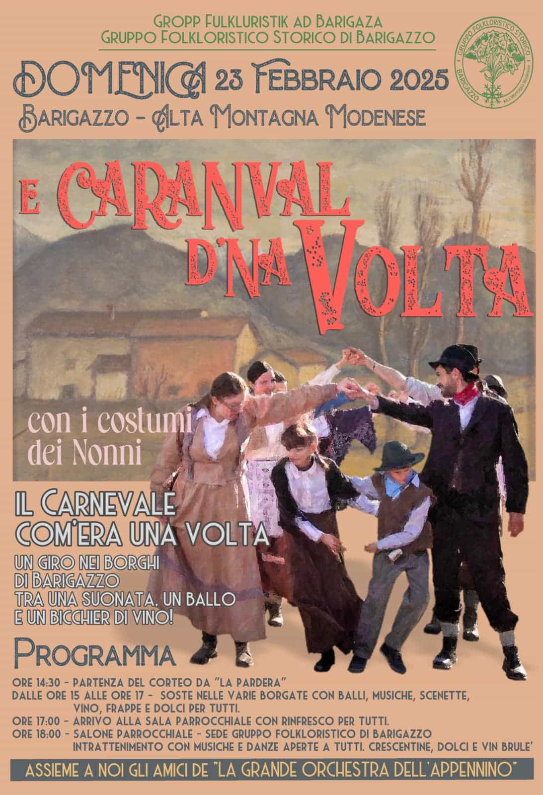 carneval dna volta