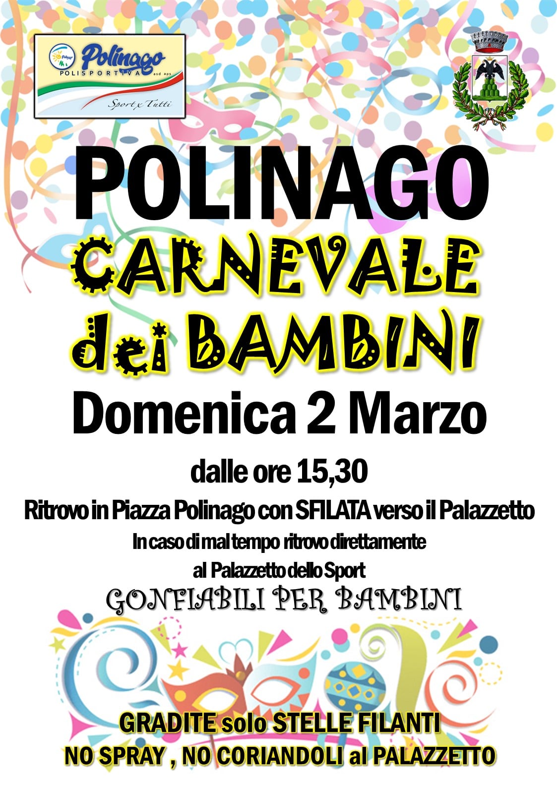 carnevale dei bambini polinago