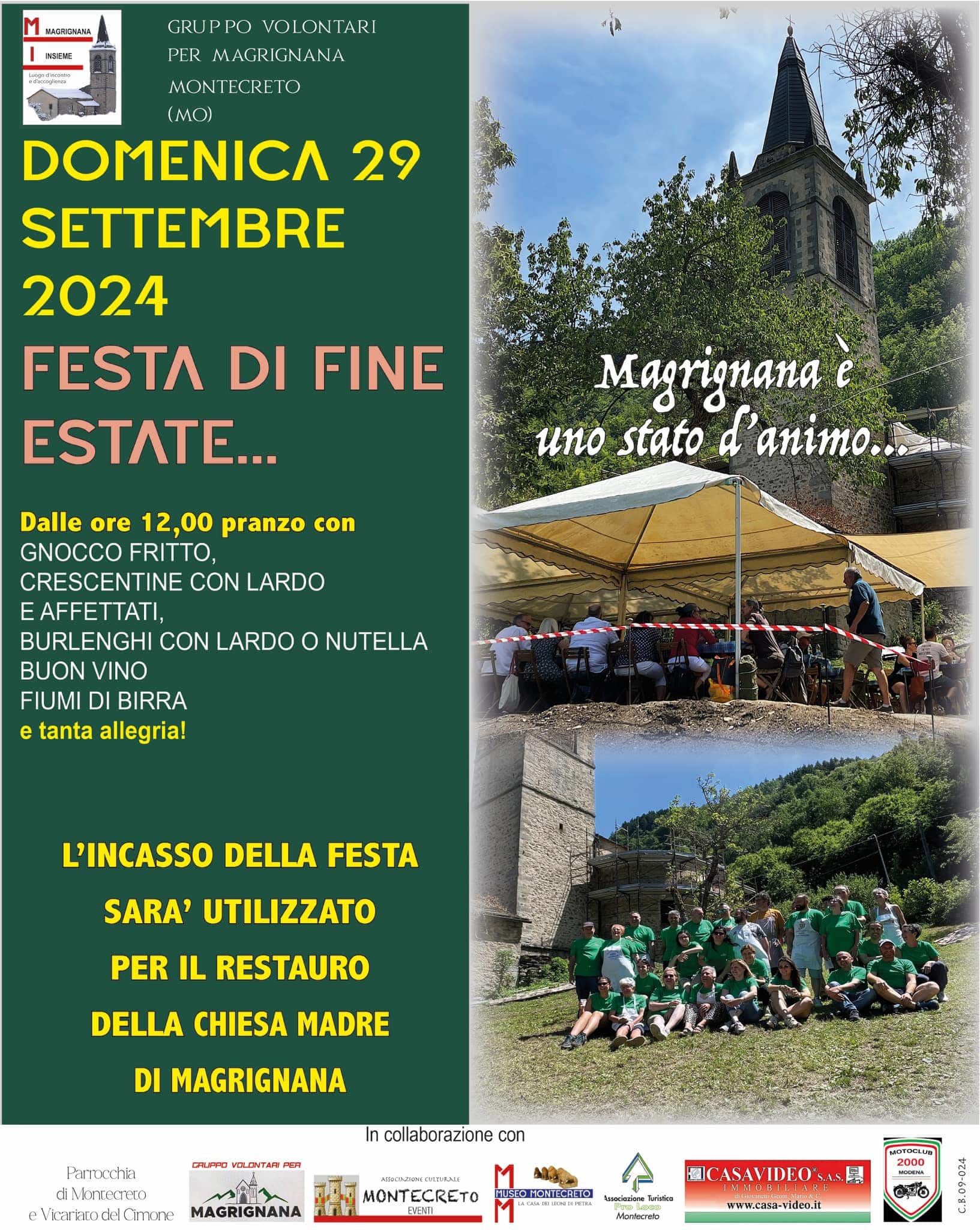 festa di fine estate magrignana