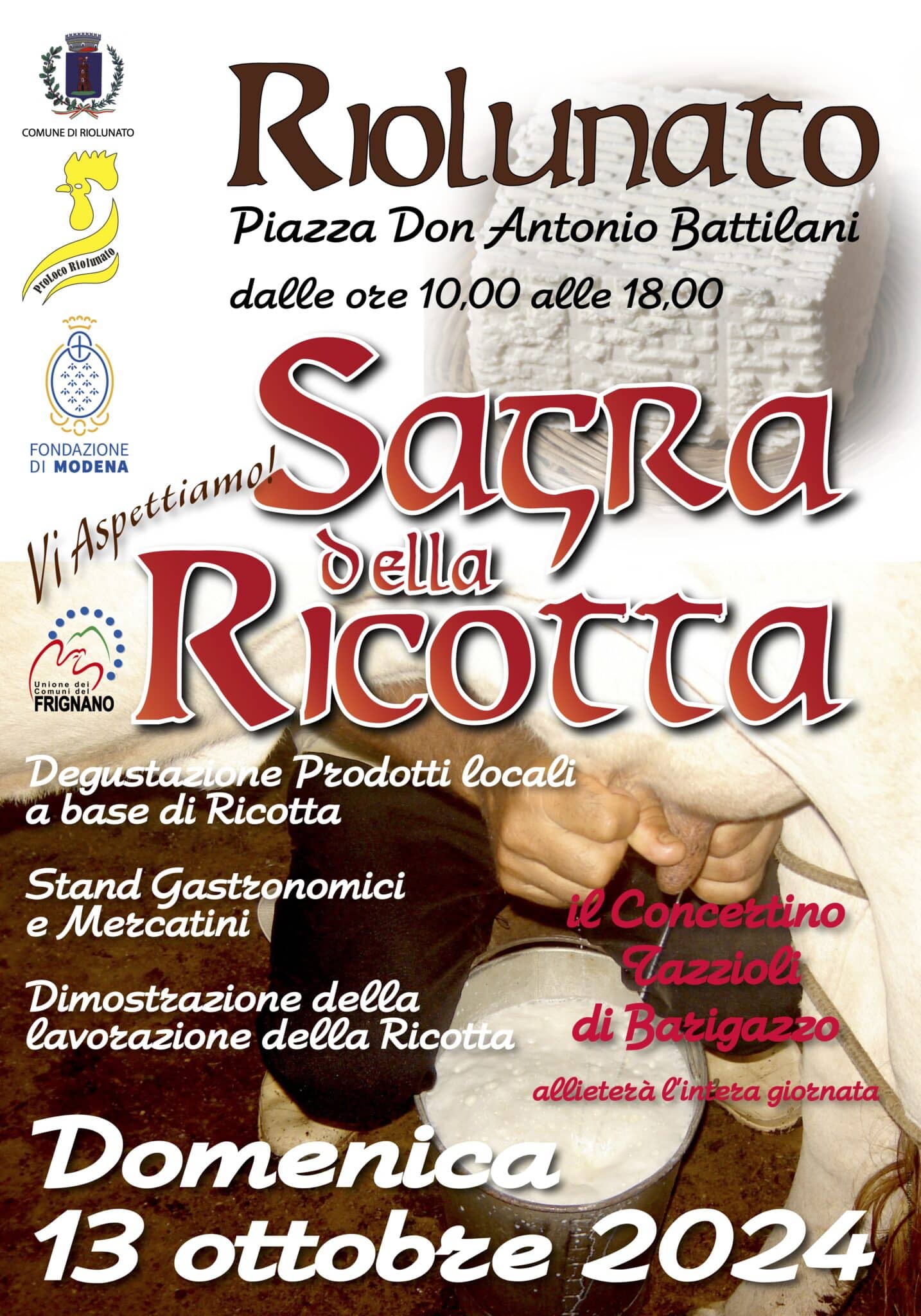 sagra della ricotta riolunato