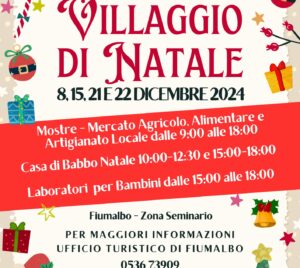 villaggio di natale fiumalbo